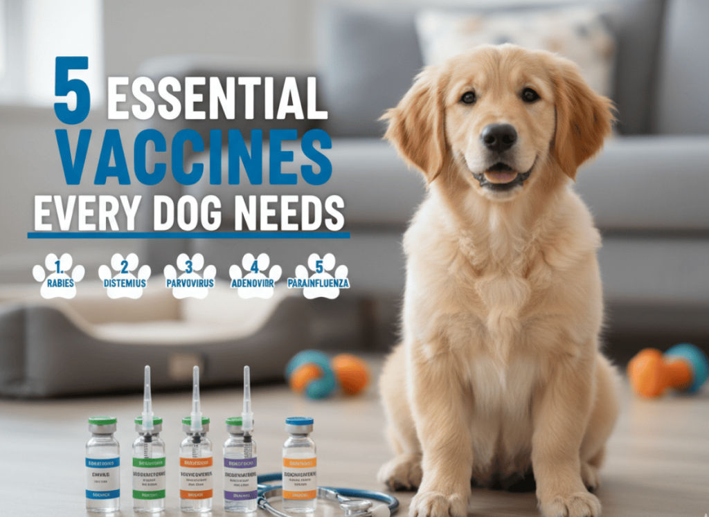 5 Essential Vaccines Every Dog Needs