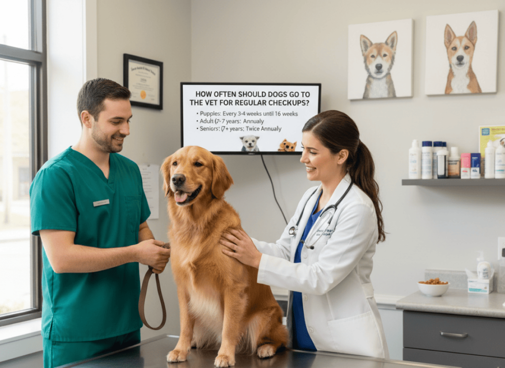 How Often Should Dogs Go to the Vet for Regular Checkups