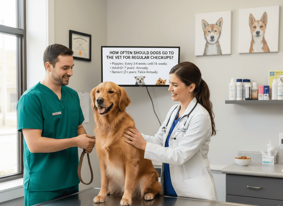 How Often Should Dogs Go to the Vet for Regular Checkups