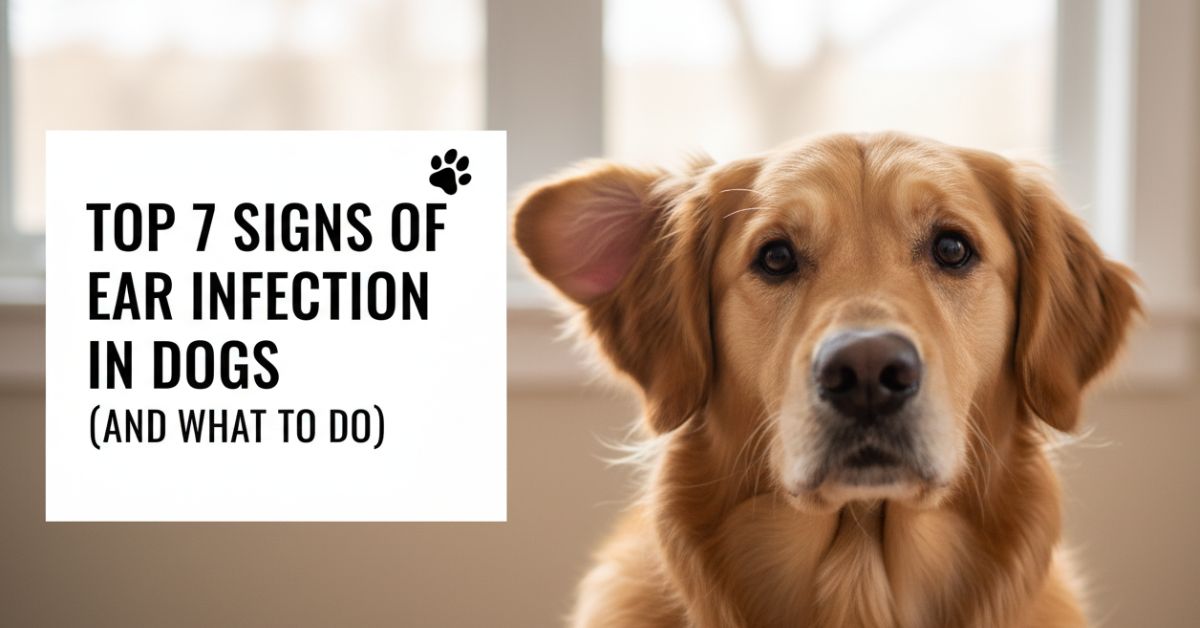 Signs of Ear Infection in Dogs