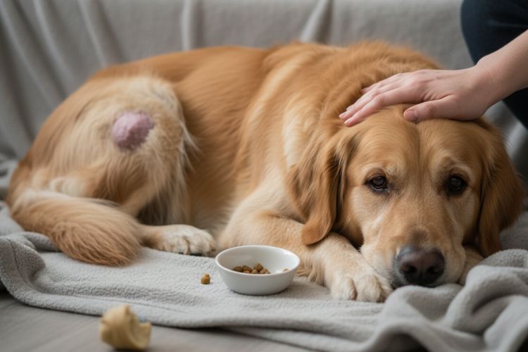 Symptoms of a Lump on a Dog